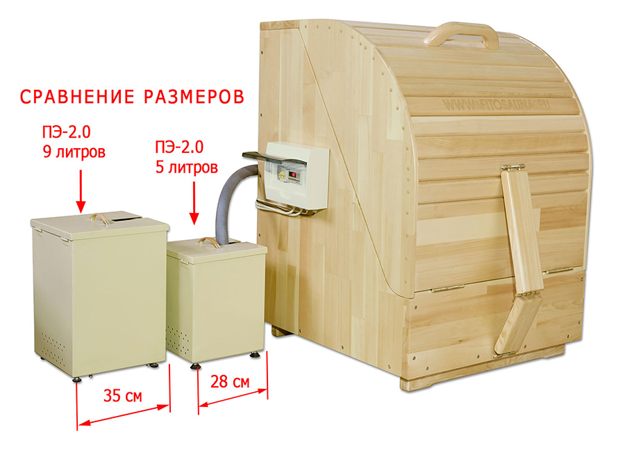 Парогенератор для фитобочек ПЭ-2.0 (5л)