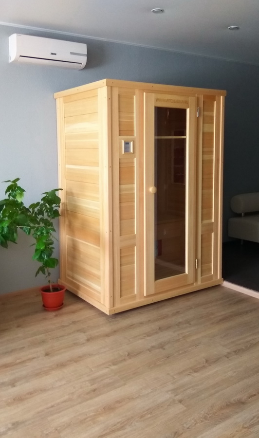2местная ик-сауна с керамическими нагревателями. Отзыв Харлова