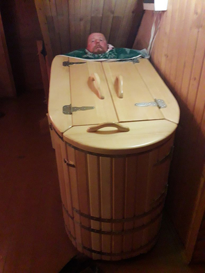 Кедровая бочка Ладья. Отзыв Солнцева Кедровая бочка Ладья. Отзыв Солнцева